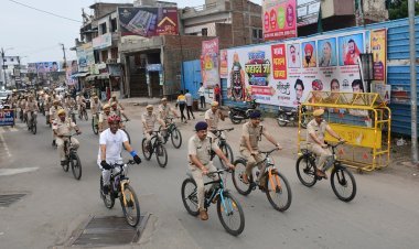 राष्ट्रीय एकता व स्वास्थ्य के प्रति जागरूकता का दिया संदेश     
