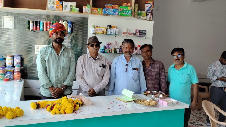 जीत मेडिकल एंड जनरल स्टोर का भव्य शुभारंभ