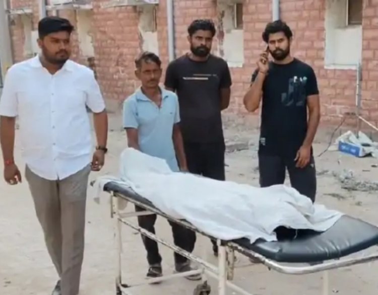 चुन्नी थ्रेसर में फसने एक बालिका की हुई मौत           