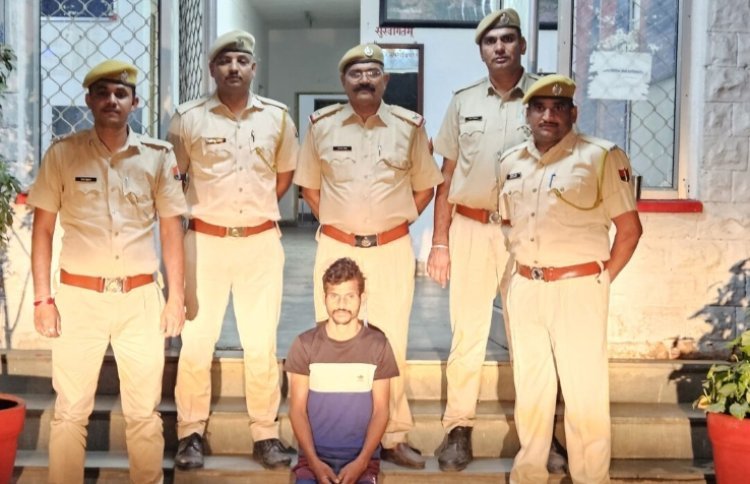 ट्रक चोरी का आरोपी गिरफ्तार