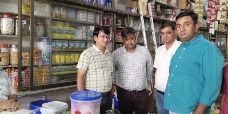 वस्तु अधिनियम के तहत 16हजार 500की पेनल्टी लगाई                   