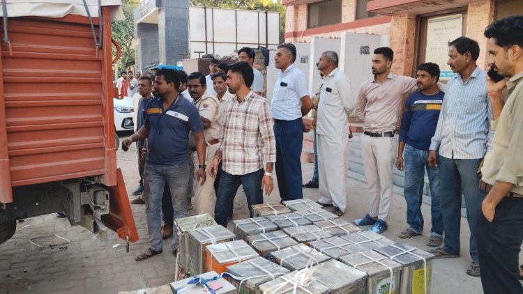 4760 किलो नकली मावा बरामद       