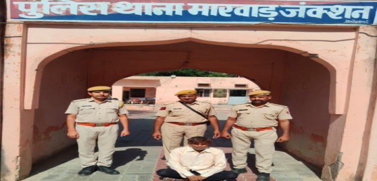 चोरी का आरोपी गिरफ्तार