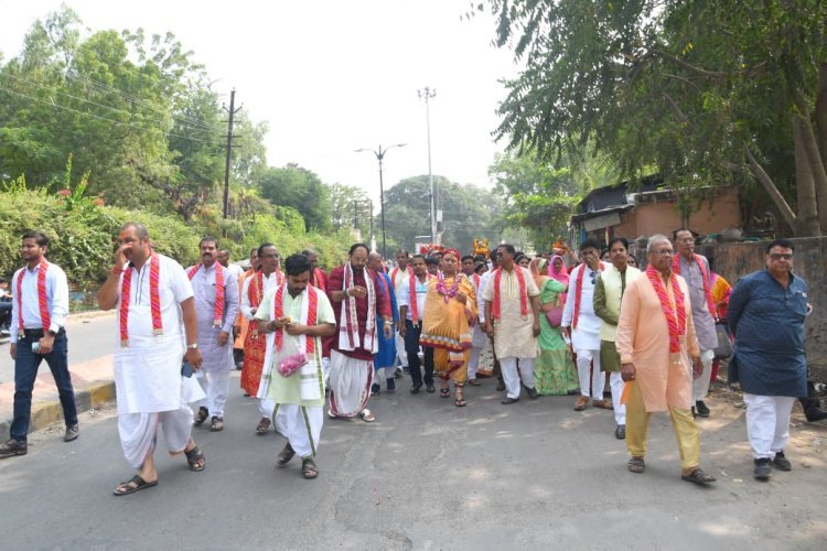 भागवत कथा शुरू           