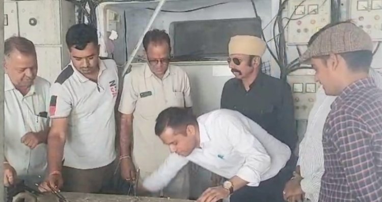 जवाई बांध से नहर मे छोडा पानी