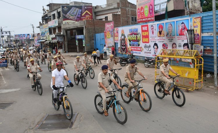 राष्ट्रीय एकता व स्वास्थ्य के प्रति जागरूकता का दिया संदेश     
