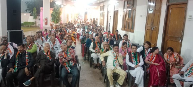 ब्यावर ब्लाक कांग्रेस के दिपावली स्नेह मिलन में एकता ओर सीख की आतिशबाज़ी