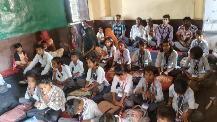 राजकीय प्राथमिक विद्यालय सरलीनाडा, गुड़ा एंदला में मेगा पी.टी.एम. का सफल आयोजन