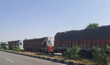 बालराई के पास हाइवे निकट महापड़ाव   