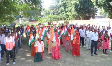 नगर निगम में वंदे मातरम@150 सामुहिक गायन