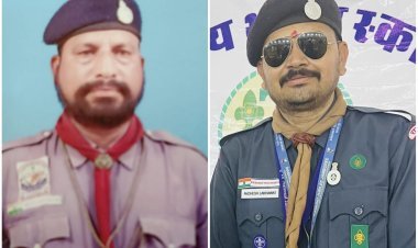 व्याख्याता अवधेश लखावत और हेमंत कुमार का लखनऊ राष्ट्रीय स्काउट जंबूरी में हुआ चयन