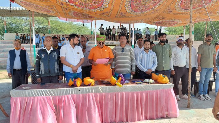 सवराड़ सांसद युवा खेल महोत्सव का हुआ आगाज