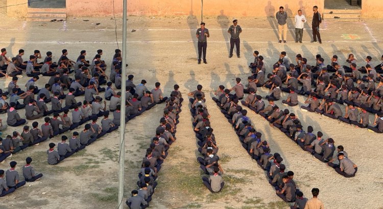 राज्य पुरस्कार स्काउट शिविर में हुआ वंदे मातरम गायन