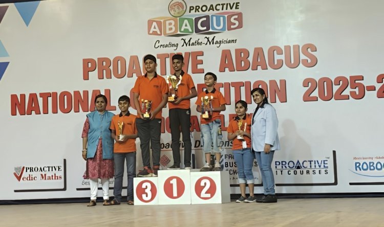 मोहम्मद अकील ने राष्ट्रीय अबाकस प्रतियोगिता में जीता द्वितीय स्थान, गणित की दुनिया में बढ़ाया राजस्थान का मान