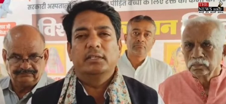 रक्तदान शिविर आयोजित       