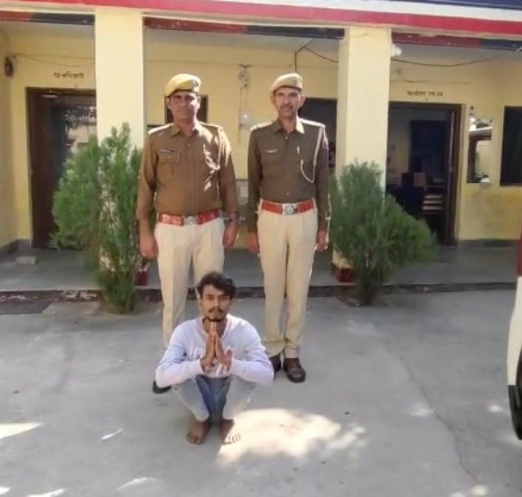 चोरी का आरोपी गिरफ्तार