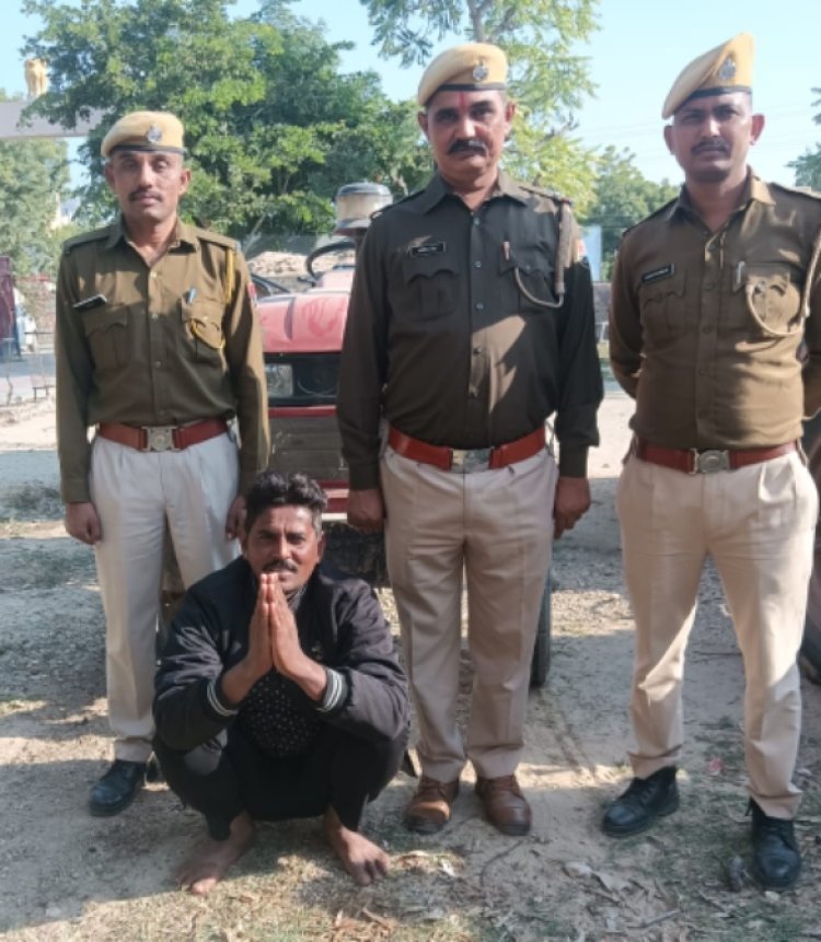 अवैध बजरी खनन परिवहन के विरूद्ध पाली की कार्यवाही