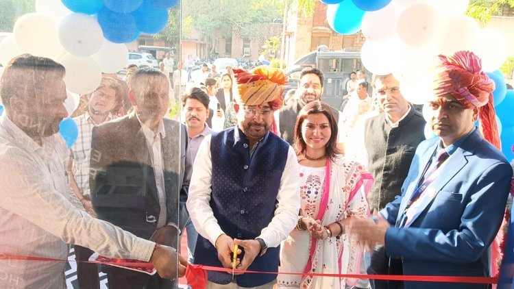 जिला एवं सेशन न्यायालय में एसबीआई एटीएम का किया उद्घाटन