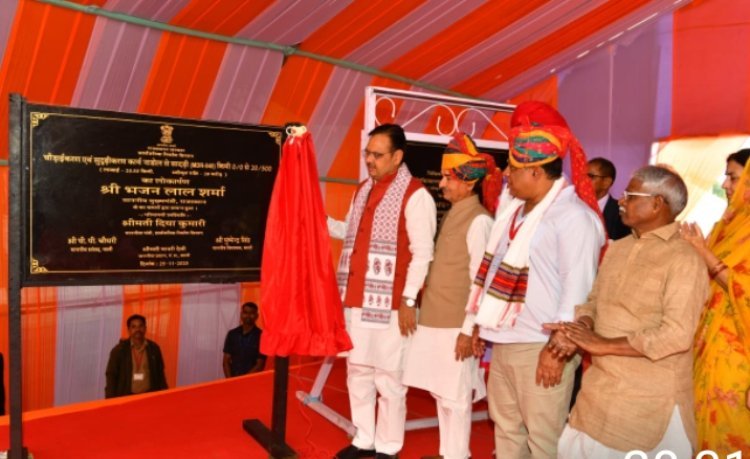 मुख्यमंत्री ने बाली में 110 करोड़ रुपये से ज्यादा के विकास कार्यों का लोकार्पण