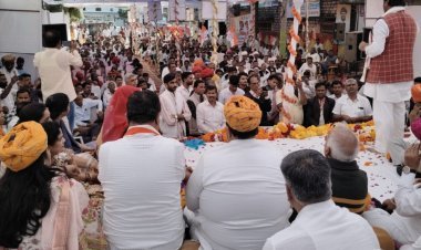 शिशुपाल सिँह निम्बाडा ने कांग्रेस जिलाध्यक्ष का संभाला कार्यभार       