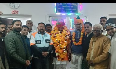 कोषाध्यक्ष निर्वाचित होने पर भेसाणा का किया स्वागत