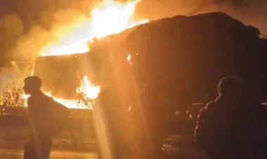 टेलर ट्रक दुर्घटना में एक की हुईं मौत     