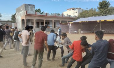 दिव्यांग में दिखा बाहुबली का रूप रस्साकसी में रसे ही तोड डाले