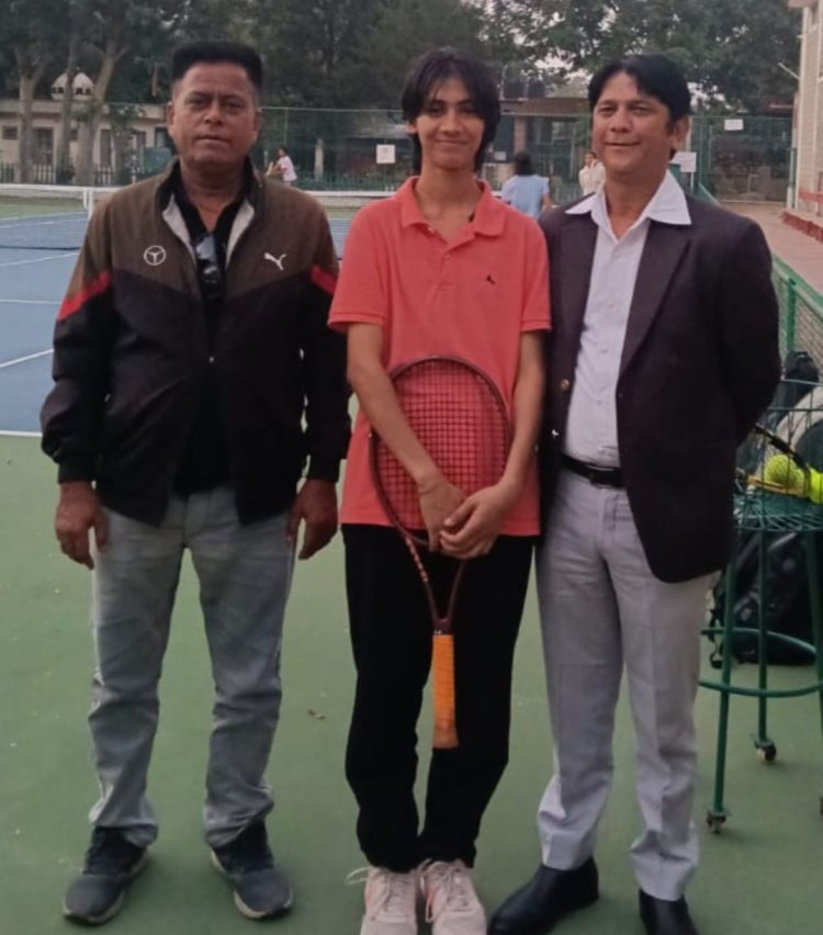 लॉन टेनिस में पाली की आराधना गौड़ का राष्टीय कैम्प में चयन