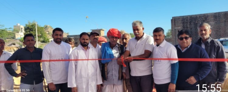 सैणा में वेटनरी कैंप का शुभारंभ 