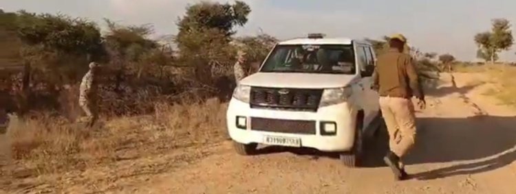 शेरगढ़ के सोइंतरा गांव में एमडी ड्रग्स की फैक्ट्री पकड़े जाने की सूचना