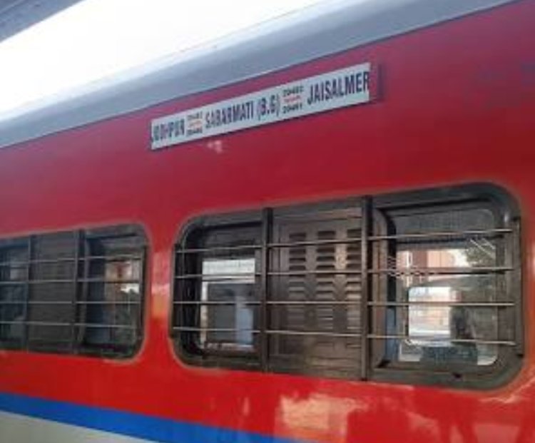 जोधपुर-साबरमती-जोधपुर ट्रेन दो ट्रिप के लिए रद्द*