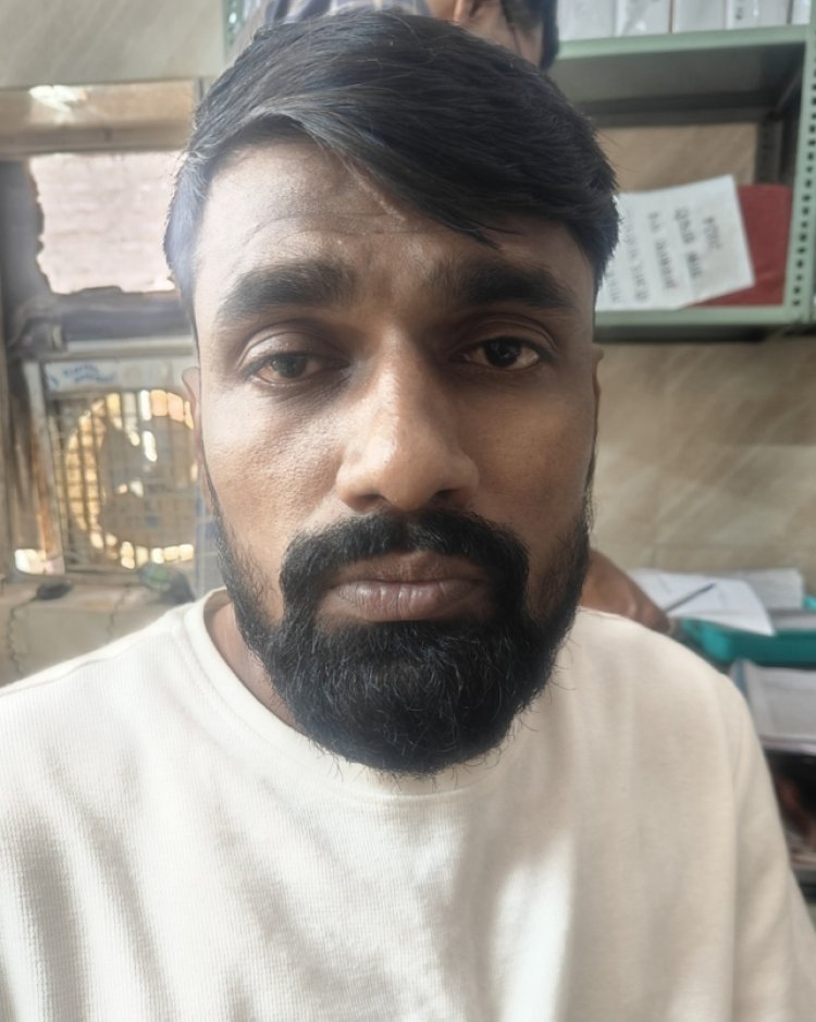 कार लेकर भागने का  आरोपी गिरफ्तार     