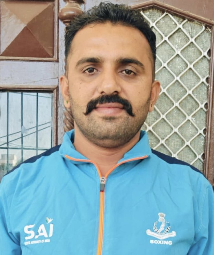 राजस्थान 14 वर्ष बॉक्सिंग टीम के प्रशिक्षक बने पर्वत सिंह