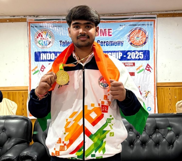 मितांशु शर्मा ने अंतरराष्ट्रीय वेटलिफ्टिंग प्रतियोगिता में जीता स्वर्ण मेडल