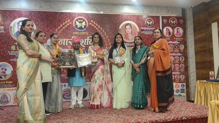 सामाजिक कार्यकर्ता कवि कृष्ण कुमार सैनी को मिला समाज गौरव सम्मान