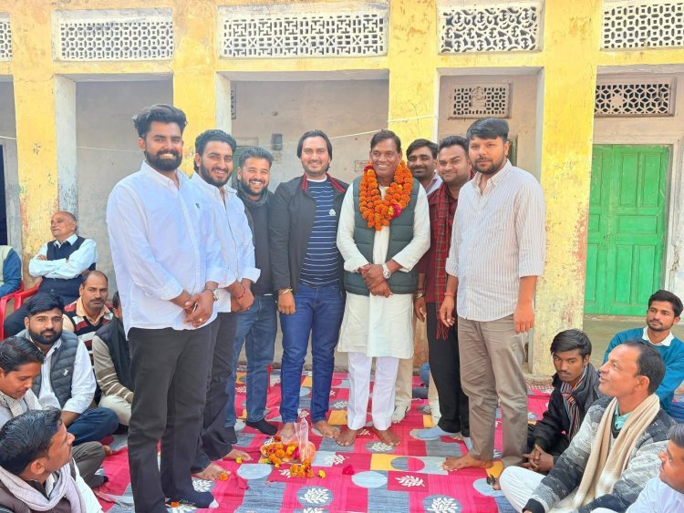 यूथ कांग्रेस की संयुक्त बैठक में सामिल हुए विधायक डीसी बैरवा