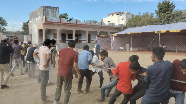 दिव्यांग में दिखा बाहुबली का रूप रस्साकसी में रसे ही तोड डाले