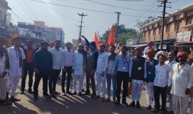 मेहंदी नगरी सोजत में निकली विशाल कलश यात्रा 