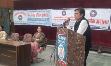 प्राधिकरण सचिव भाटी ने विद्यार्थियों को सरल भाषा में दी विधिक