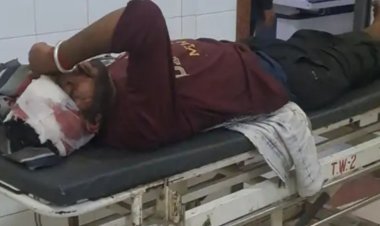 जीप ट्रक भिंडत 13 घायल             