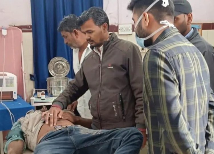 युवक पर ट्रक चढ़ाया