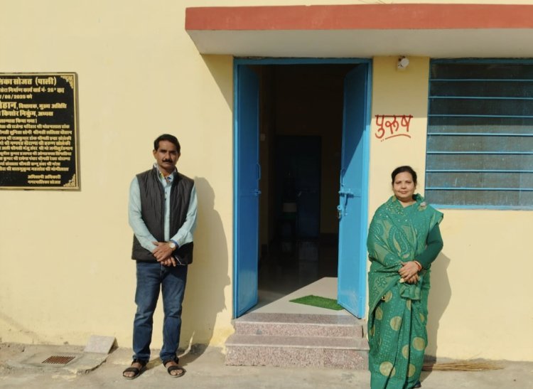 पार्षद सोनी ने किया रैन बसेरे का अवलोकन