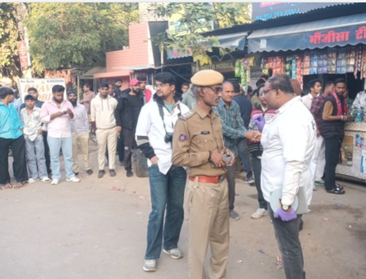 हुडको क्वार्टर चौराहे पर दिनदहाड़े फायरिंग इलाके में दहशत