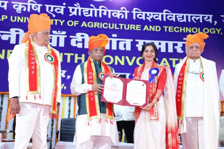 माया शर्मा को पीएचडी की उपाधि