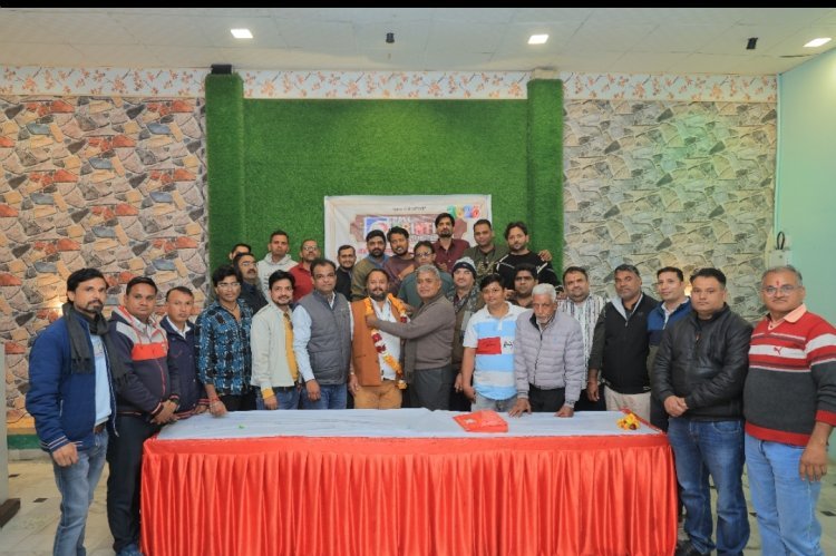 पाली प्रिंटिंग प्रेस एवं डिजाइनिंग एसोसिएशन के अध्यक्ष बने सोनी