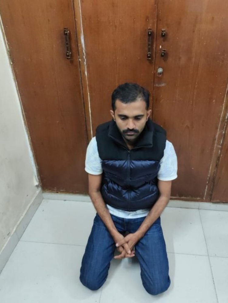 अपराधी को पुलिस ने किया गिरफ्तार