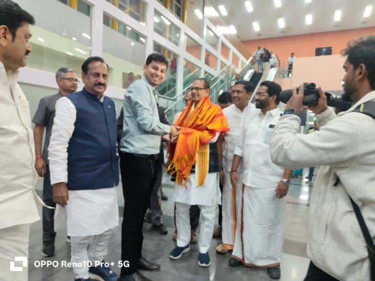 तमिलनाडु मारवाड़ी प्रवासियो ने किया कृषि मंत्री चौहान का बहुमान