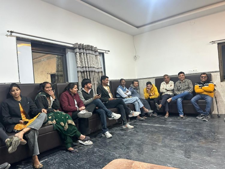 डेह में मनाया नूतन वर्षाभिनन्दन समारोह 