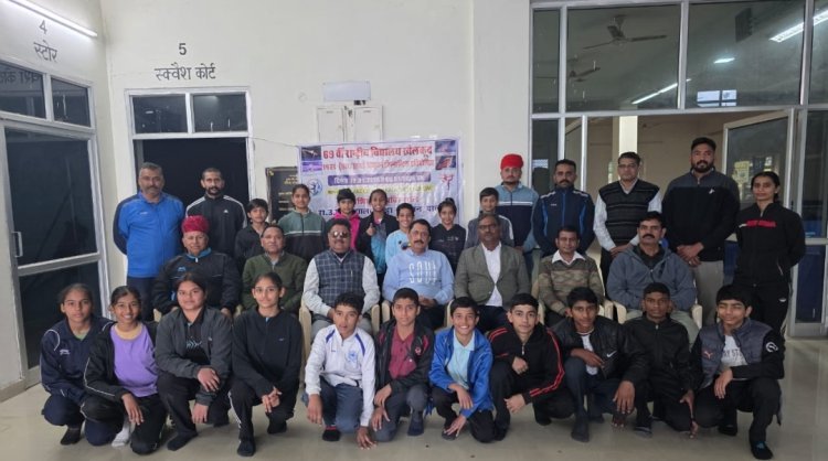 राष्ट्रीय स्तरीय जिमनास्टिक प्रशिक्षण का हुआ आगाज