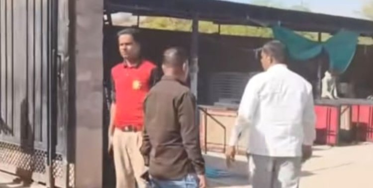 जोधपुर घोड़ा घाटी रोड पर कबाड़ के गोदाम में लगी आग   